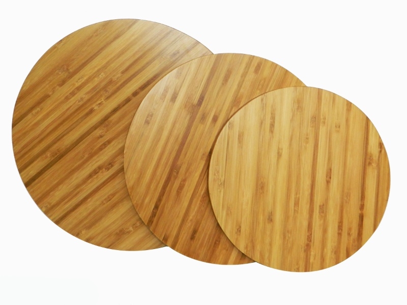 Exquisite Bamboo Round Cutting Board Set - Durable & Eco-Friendly Kitchenware